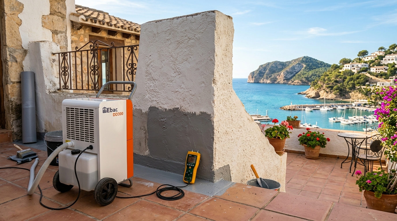 Damp Proofing & Humidity Treatment services for expats in Moraira, Costa Blanca, Spain