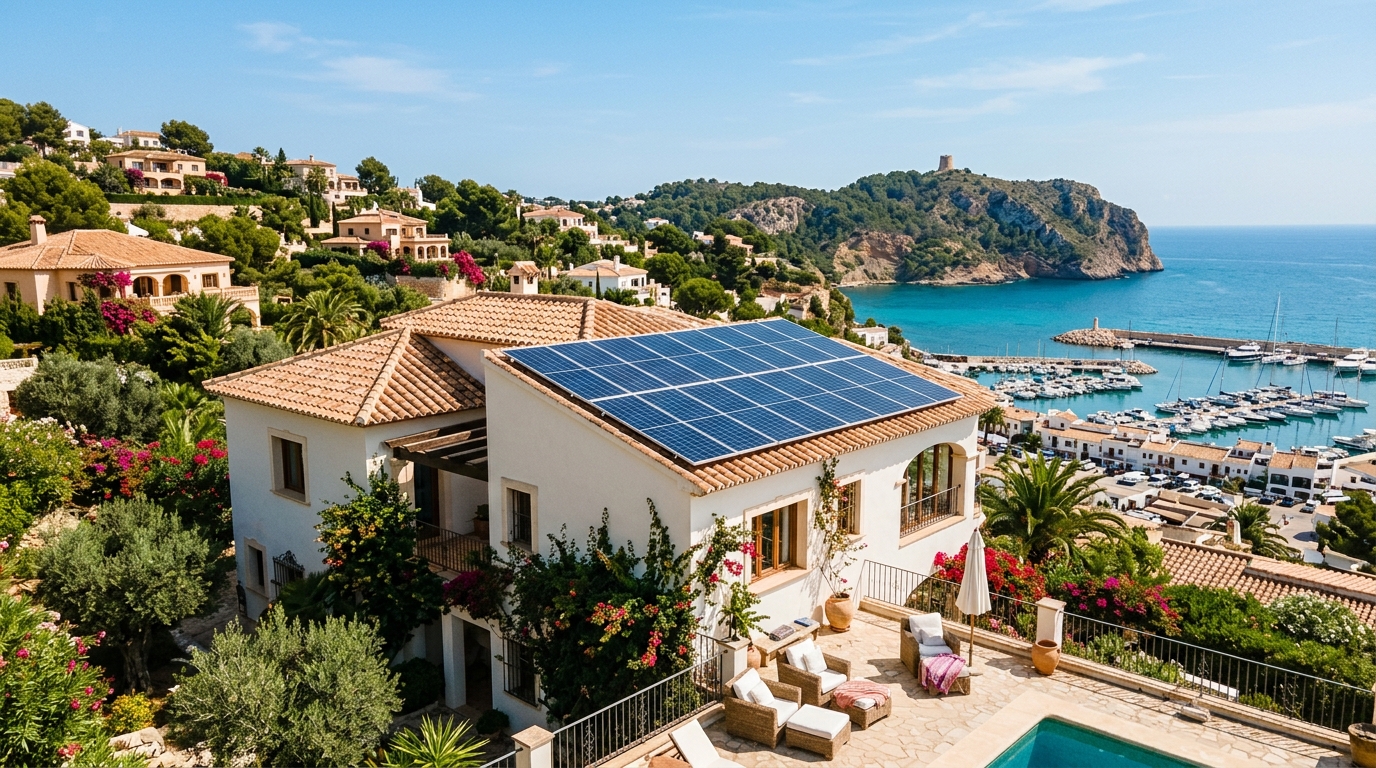 Solar Panel Installation services for expats in Moraira, Costa Blanca, Spain