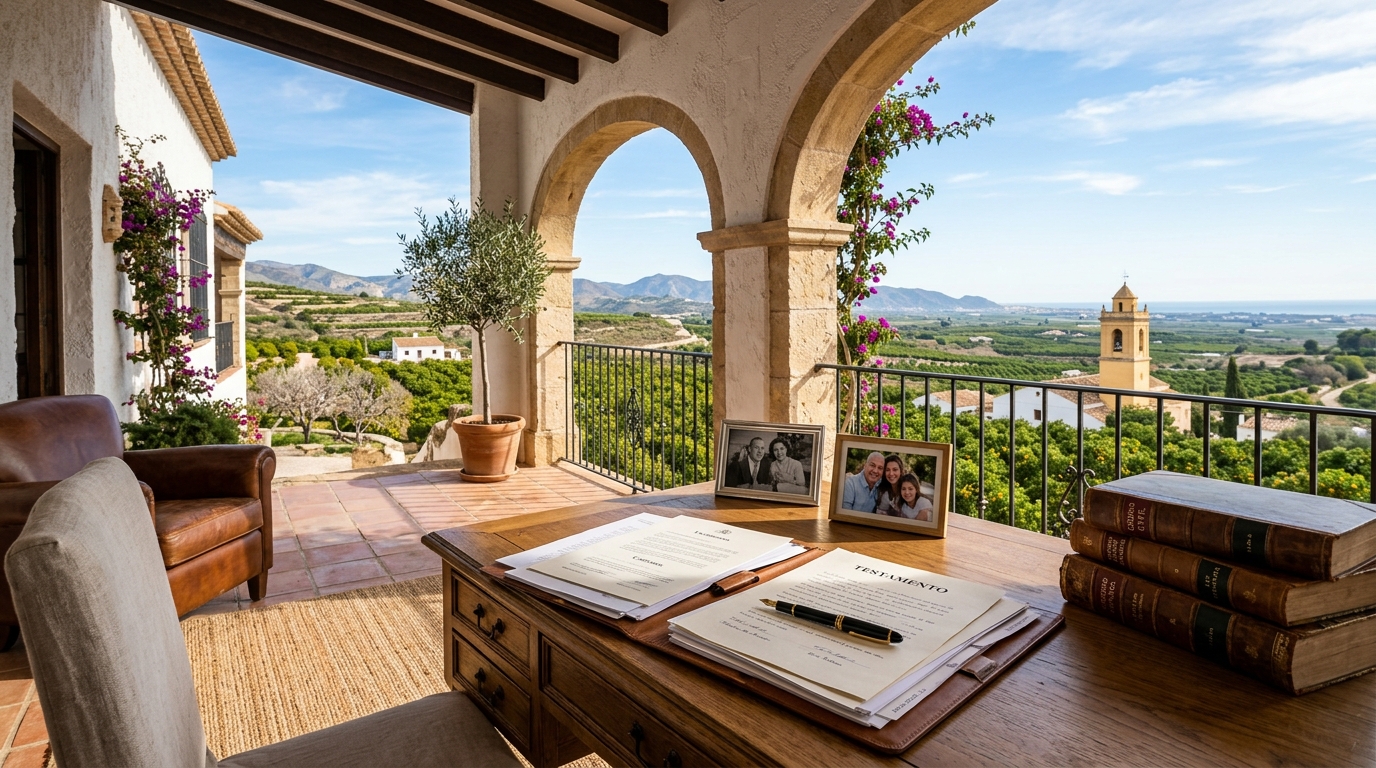 Spanish Wills & Inheritance services for expats in Ondara, Costa Blanca, Spain