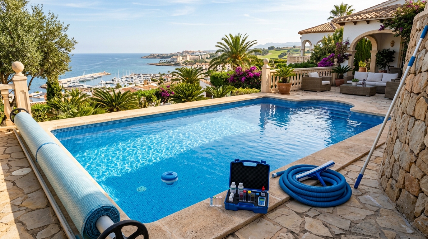 Swimming Pool Maintenance services for expats in Orihuela Costa, Costa Blanca, Spain