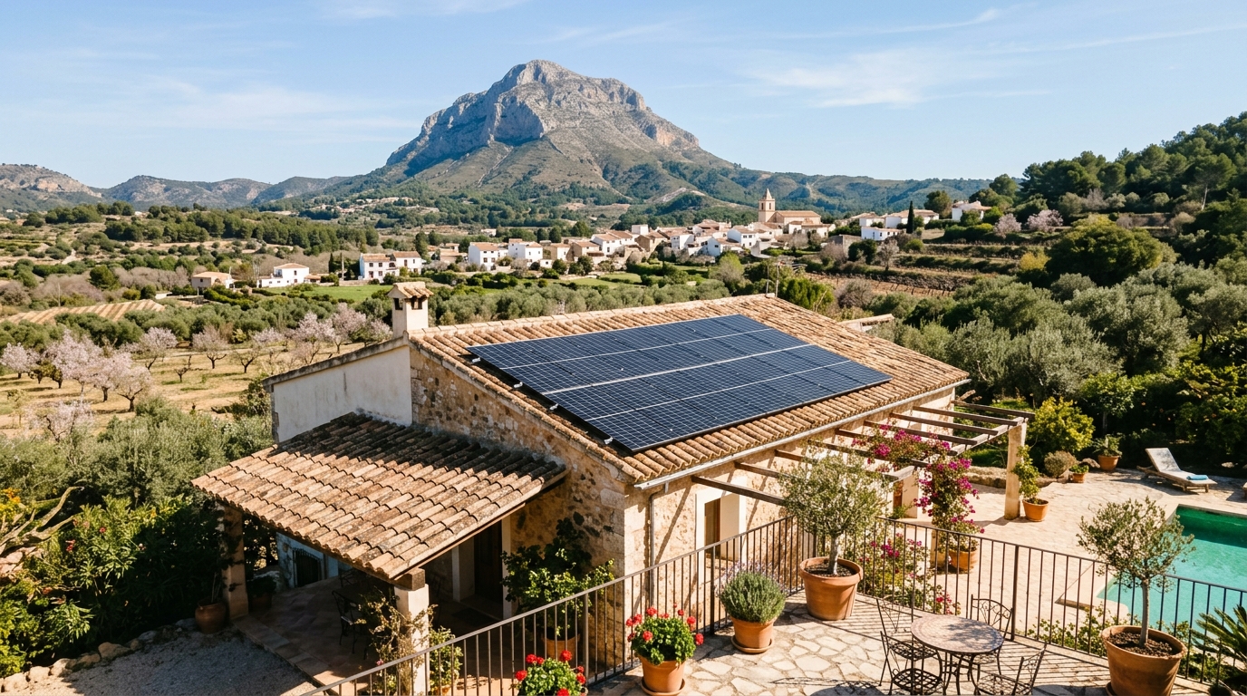 Solar Panel Installation services for expats in Pedreguer, Costa Blanca, Spain