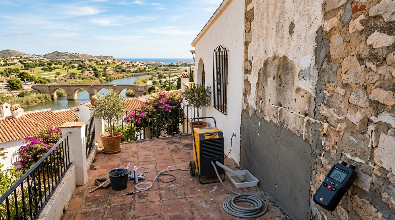 Feuchtigkeitsschutz & Schimmelbekämpfung für Expats in Rojales, Costa Blanca, Spanien