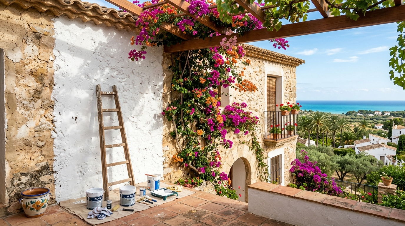 Painting & Decorating services for expats in San Fulgencio, Costa Blanca, Spain