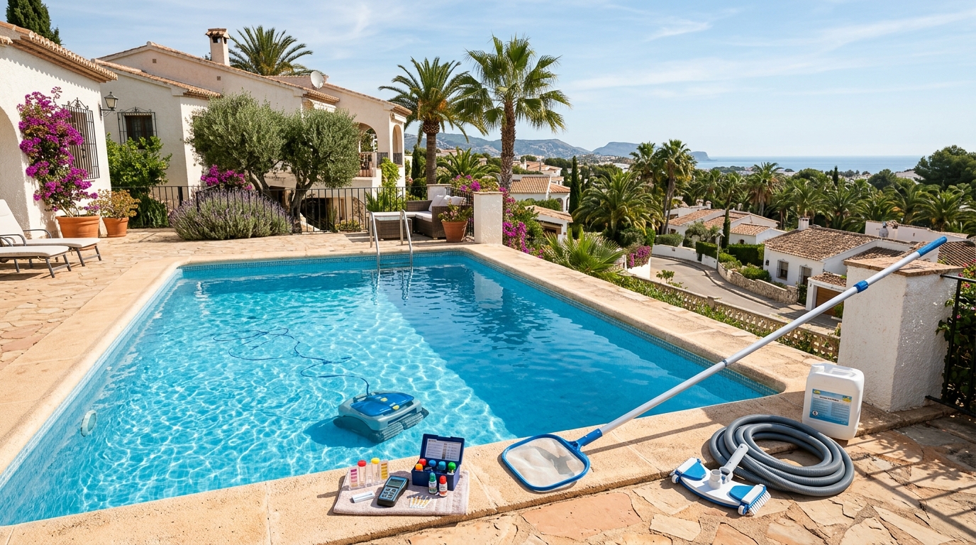Swimming Pool Maintenance services for expats in San Fulgencio, Costa Blanca, Spain