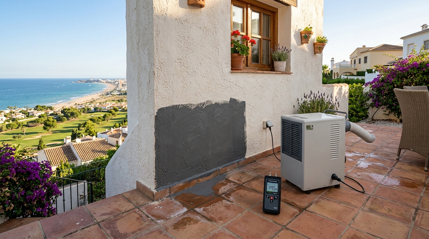 Damp Proofing & Humidity Treatment services for expats in San Juan de Alicante, Costa Blanca, Spain