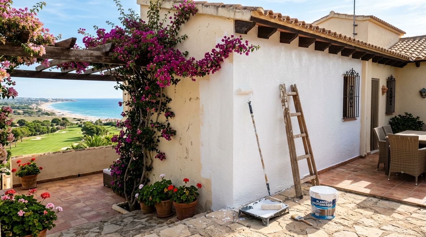 Painting & Decorating services for expats in San Juan de Alicante, Costa Blanca, Spain
