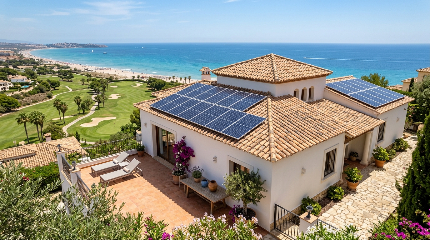 Solar Panel Installation services for expats in San Juan de Alicante, Costa Blanca, Spain