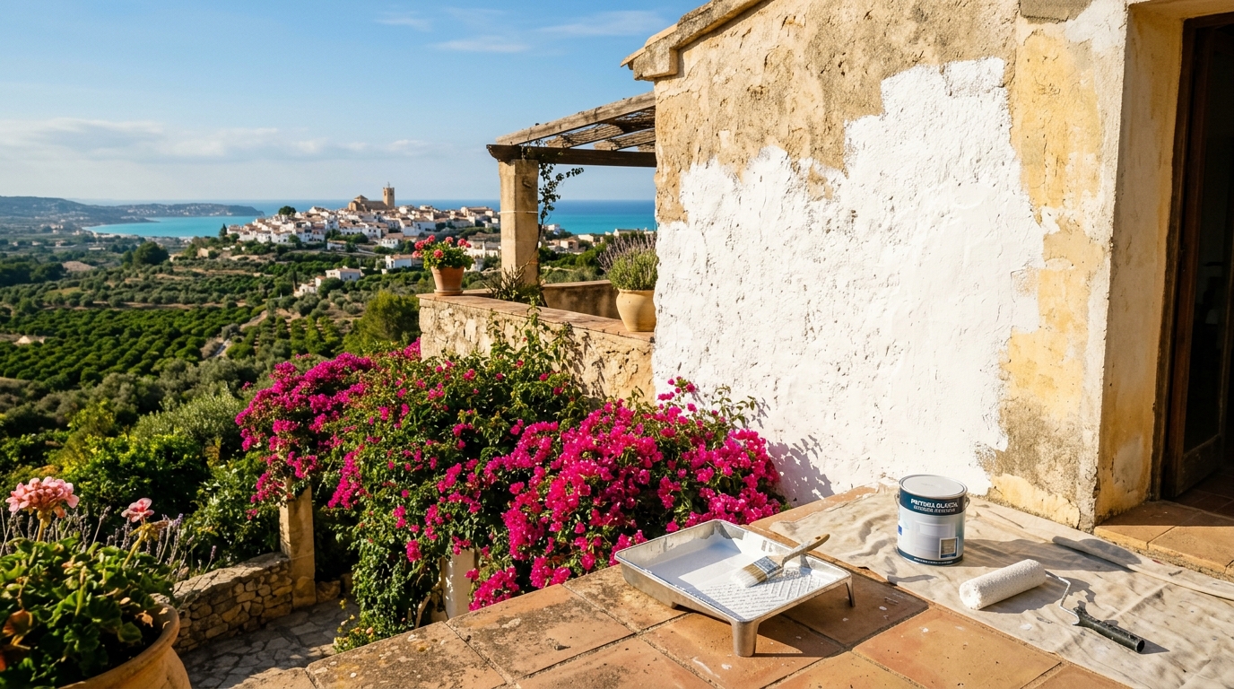 Painting & Decorating services for expats in San Miguel de Salinas, Costa Blanca, Spain