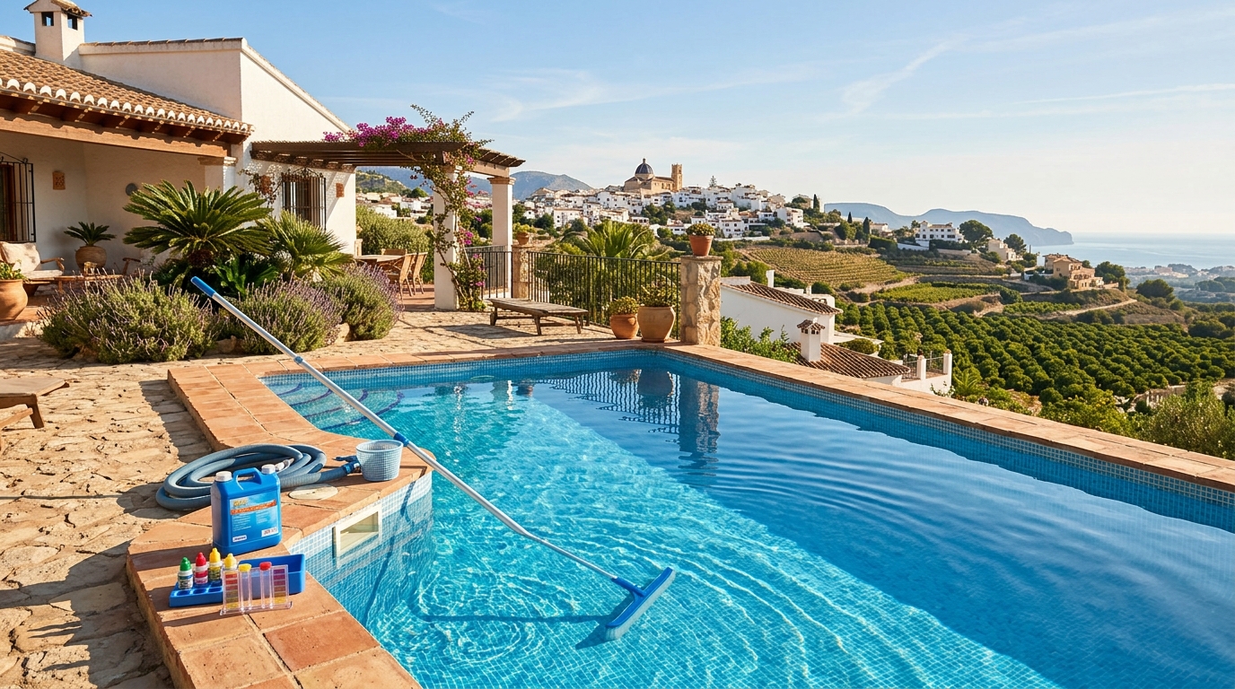 Swimming Pool Maintenance services for expats in San Miguel de Salinas, Costa Blanca, Spain