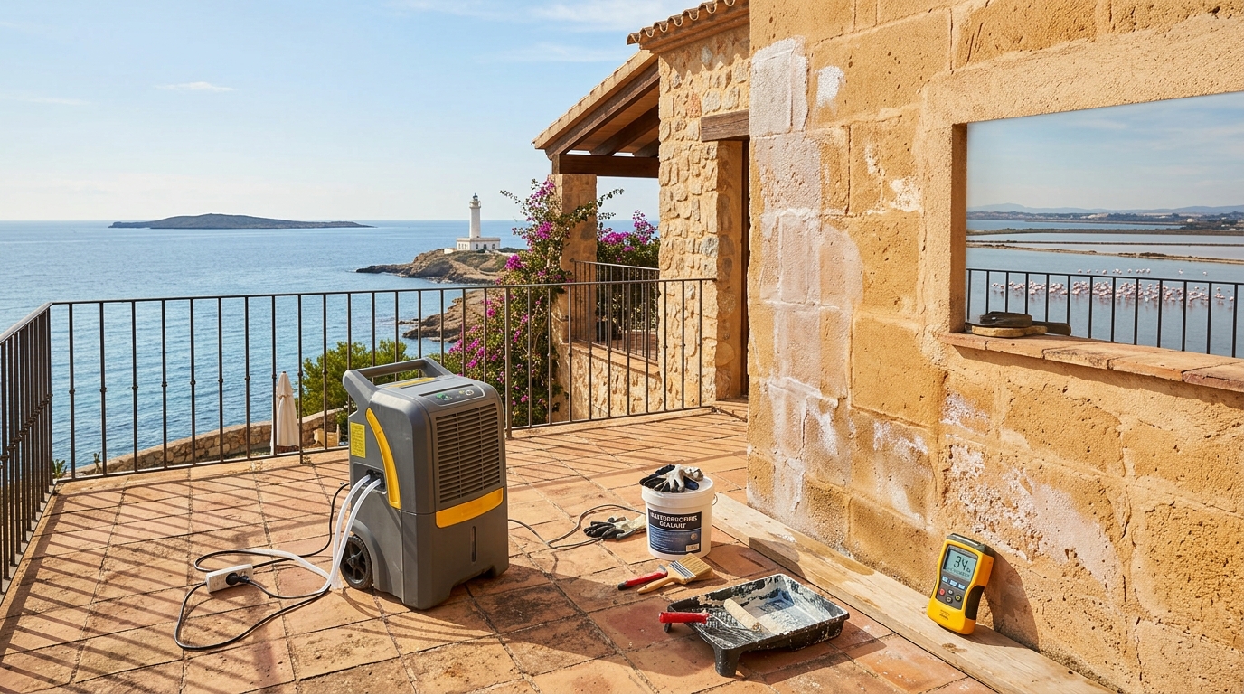 Damp Proofing & Humidity Treatment services for expats in Santa Pola, Costa Blanca, Spain