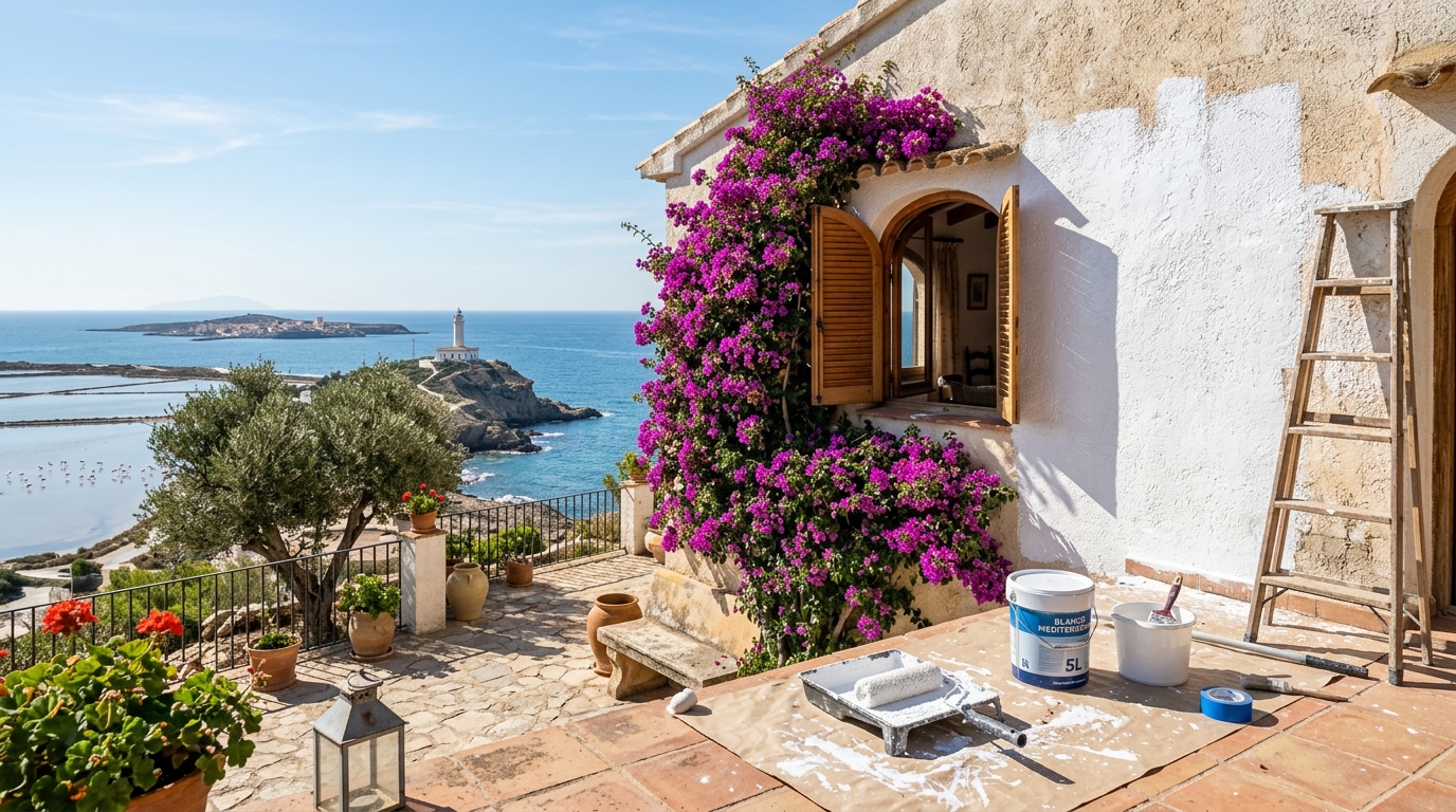 Painting & Decorating services for expats in Santa Pola, Costa Blanca, Spain