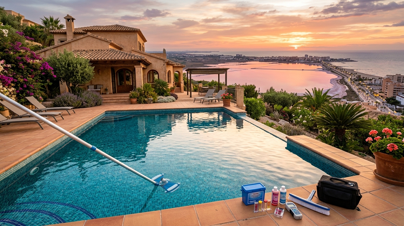 Swimming Pool Maintenance services for expats in Torrevieja, Costa Blanca, Spain