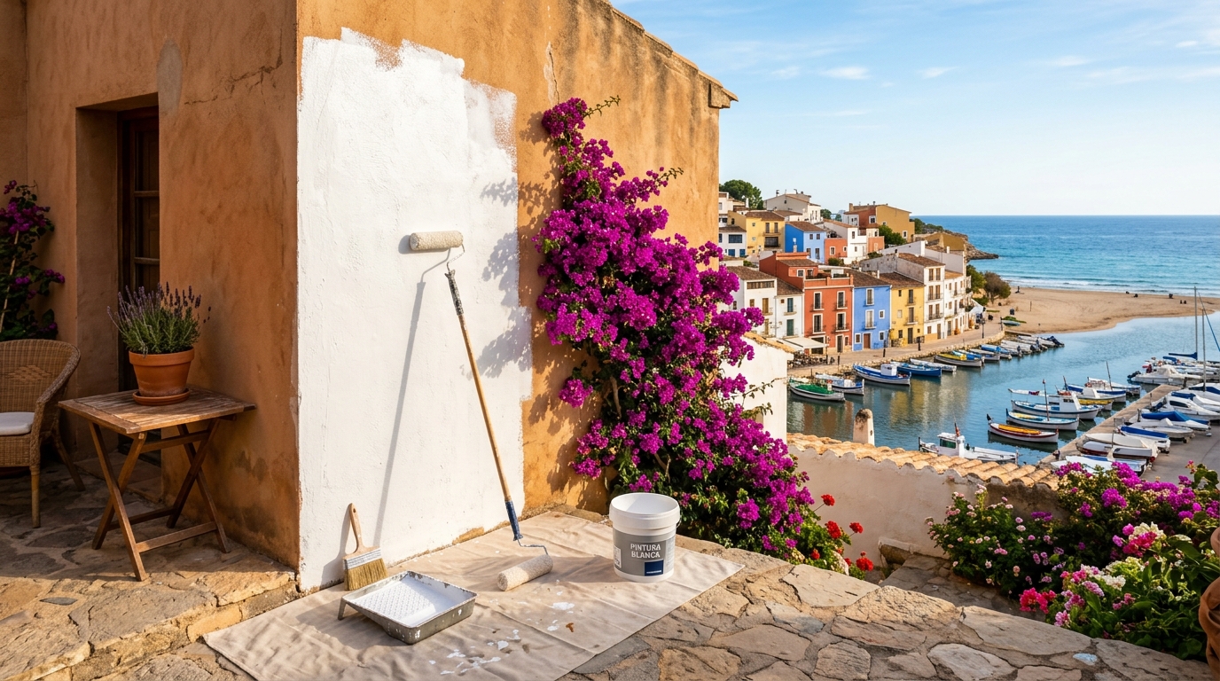 Painting & Decorating services for expats in Villajoyosa, Costa Blanca, Spain
