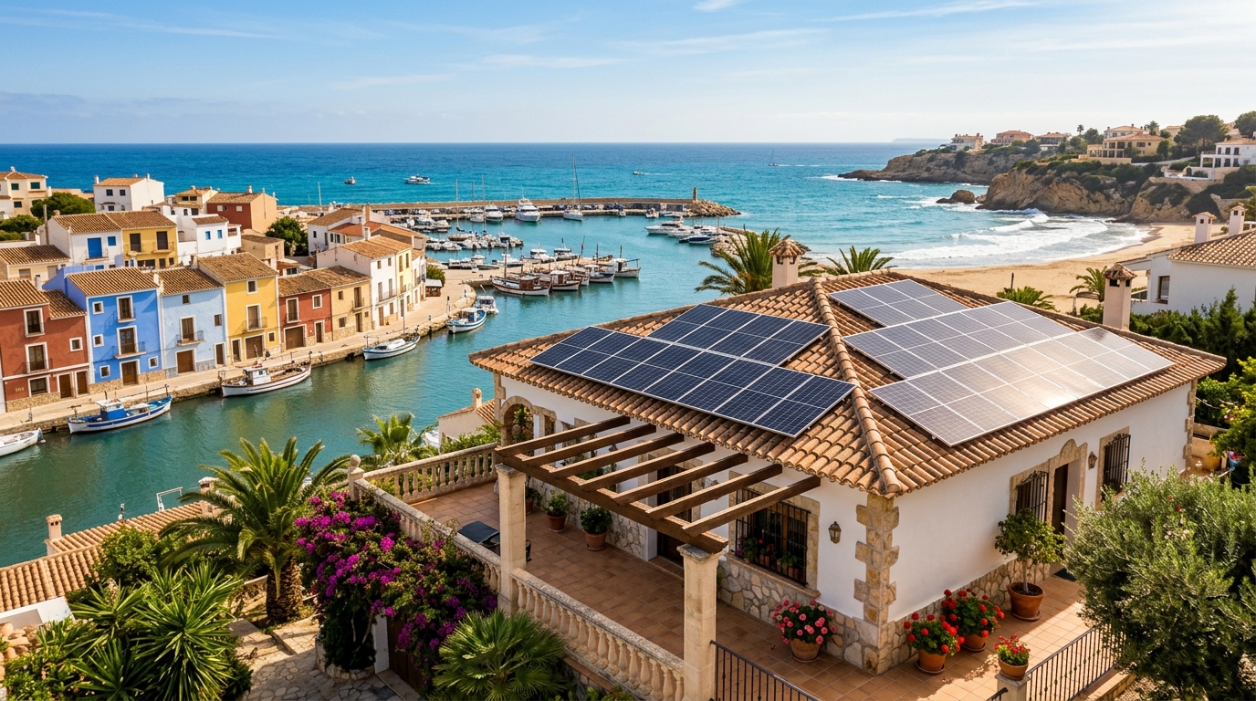 Solar Panel Installation services for expats in Villajoyosa, Costa Blanca, Spain